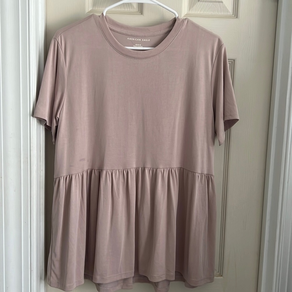 Flowy American eagle top